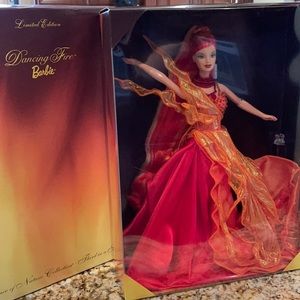 DANCING FIRE BARBIE - LIMITED EDITION - ESSENCE OF NATURE -THIRD IN SERIES- NEW